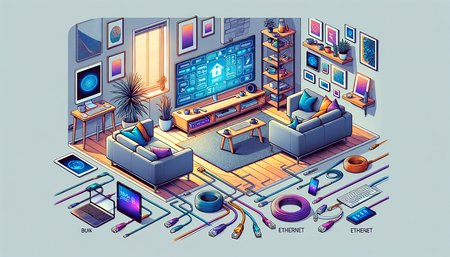 Crafting Efficient Home Networks for Digital Nomads Using Bulk Ethernet Cables