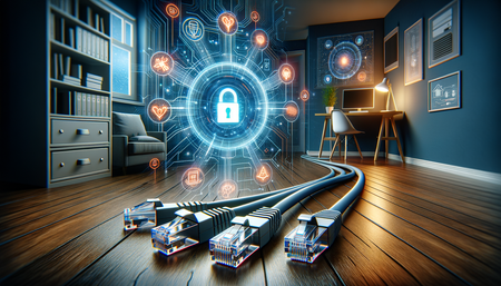 Asegurando Tu Casa Inteligente con Cables Ethernet Interiores en Volumen