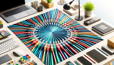 Cómo Utilizar Correctamente los Cables Ethernet Cat 6 en Volumen de Mr. Tronic de 25m para una Red Doméstica Eficiente