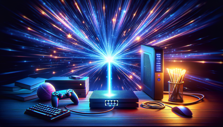 Verbessertes Gaming und Streaming mit dem Mr. Tronic 10m Flaches Ethernet Netzwerkkabel Cat 7