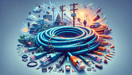 Optimización de tu plan de Internet: eligiendo los mejores cables Ethernet para exteriores.