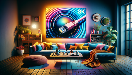 Pourquoi Vous Devriez Vous Équiper d'un Câble Ethernet pour Votre Smart TV 8K