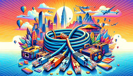 Mejoras esenciales de Ethernet: Cables exteriores a granel para el viajero en movimiento