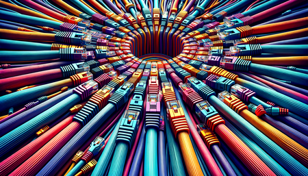 Câbles Ethernet intérieurs en vrac essentiels pour les concepteurs de réseaux de stockage à froid de cryptomonnaie