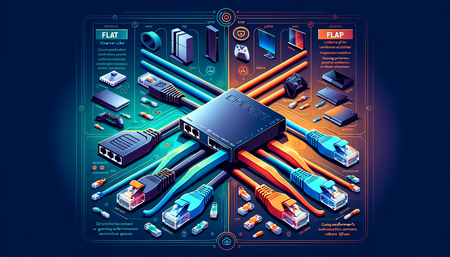 Maximiser les performances de jeu avec des câbles Ethernet plats : un guide des répartiteurs et commutateurs