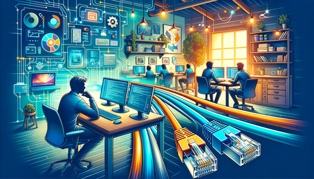 Migliora l'Efficienza del Tuo Lavoro da Remoto: Il Ruolo dei Connettori RJ45 in uno Streaming e Download più Veloci per Sviluppatori Software