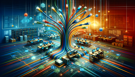 Los Cables Ethernet Cat 6 de Mr. Tronic: La Solución Robusta y Fiable para las Redes Escolares