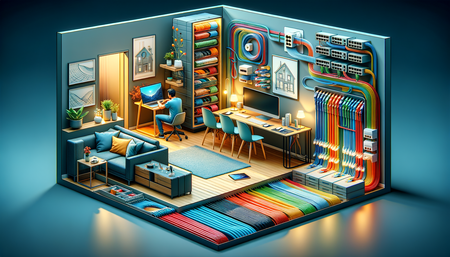 Créer des réseaux domestiques efficaces pour les nomades numériques en utilisant des câbles Ethernet en vrac