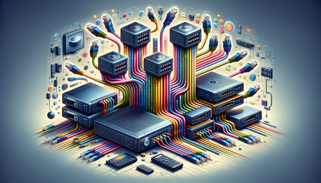 Intégration de câbles Ethernet intérieurs en vrac pour une connectivité transparente dans les systèmes DVR
