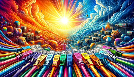 "Cables Ethernet para el Minero de Dogecoin Moderno: Comparando Cables de Parche Exteriores para un Rendimiento de Minería Óptimo"