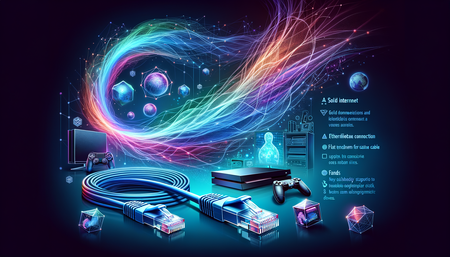 Connexion Rapide et Fiable: Le Guide du Câble Ethernet Cat 6 Plat de Mr. Tronic pour vos Consoles de Jeux