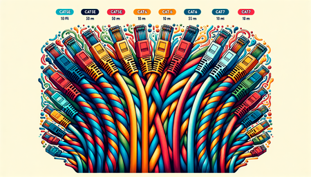 Enfrentamiento de cables Ethernet para exteriores: revisión del rendimiento Cat5e, Cat6 y Cat7 y guía del comprador