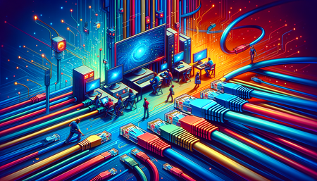 Guida Definitiva ai Cavi Ethernet Piatti: La Soluzione Perfetta per le Configurazioni di Rete Temporanee negli Eventi Tecnologici