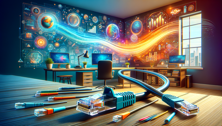 Conexión a Internet de Calidad: Mr. Tronic Cable Ethernet Cat 6 de 25m para Trabajar desde Casa