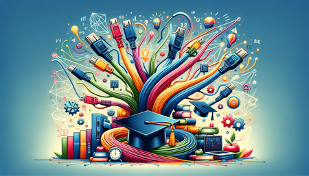 De Belangrijkheid van een Betrouwbare Netwerkinfrastructuur in Onderwijs: De Rol van Mr. Tronic Blauwe Cat 5E Ethernet Kabel van 10 Meter