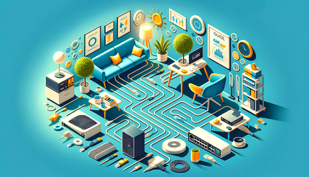 Magie du Modding : Comment les Câbles Ethernet Plats Peuvent Transformer Votre Espace de Travail Technologique