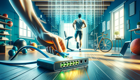 Optimisation de votre studio à domicile : intégrer des câbles Ethernet intérieurs pour un fitness en ligne sans accroc