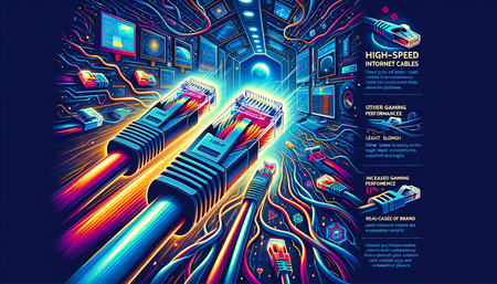 Potencia Tu Rendimiento en Juegos con Cables Ethernet de Interior de Alta Velocidad