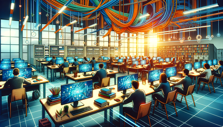 Verbeteren van klaslokaalconnectiviteit met Mr. Tronic Ethernetkabels