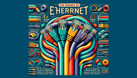 Ethernet al Descubierto: Guía de Cables de Conexión de Interior para Estudiantes de Redes