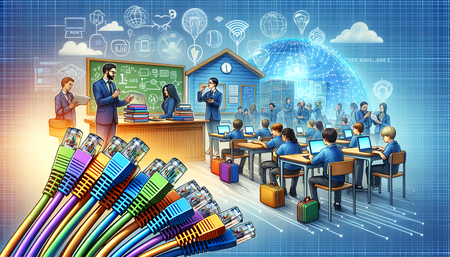 Maximizar la Conectividad en el Aula: El Papel de los Cables Ethernet de Interior a Granel en la Transmisión y Descargas