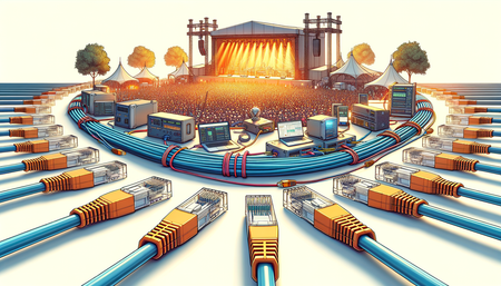 Optimierung der Netzwerkverbindung für Outdoor-Events mit Mr. Tronic Ethernet-Lösungen