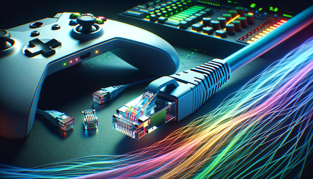 Verbesserung des Online-Gaming-Erlebnisses mit dem Mr. Tronic 100m Ethernet Netzwerkkabel