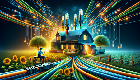 Potenzia i Dati della tua Fattoria: Eleva le Analisi Agricole con Cavi Patch Interni di Alta Qualità