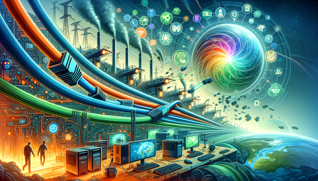 Gioco Eco-Sostenibile con Tecnologia Verde: Il Futuro dei Cavi Ethernet per Esterni in Massa nel 2024
