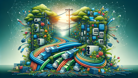 Conectividad Sostenible: Reciclaje de Cables Ethernet para Exteriores a Granel para Clientes de ISP