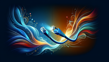 Mr. Tronic: Din Lösning för Höghastighets Ethernet-Nätverkskablar