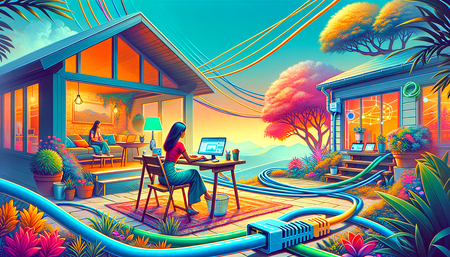 Maximizando la Productividad del Trabajo Remoto con Cables Ethernet de Exterior