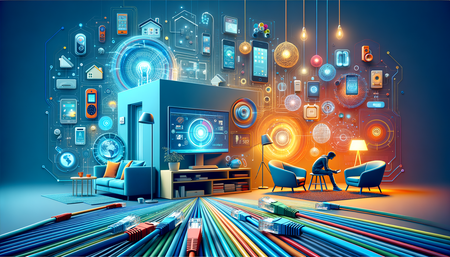 Creando Hogares Inteligentes Sin Interrupciones: El Papel de los Cables Ethernet Planos en la Automatización del Hogar