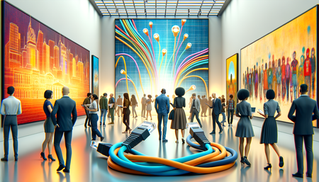 La Importancia de los Cables de Red en las Exhibiciones Artísticas Digitales