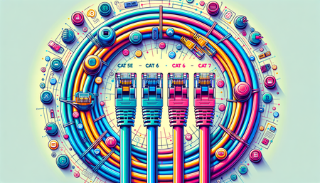 Guía para la Elección del Cable Ethernet en Granel Adecuado: Cat 5e, Cat 6, Cat 7 de Mr. Tronic
