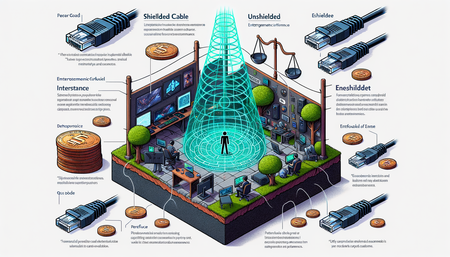 Choosing the Perfect Outdoor Ethernet Cable: Shielded vs. Unshielded for Custom Gaming Setups