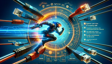 Experiencias de Juego a Ultra Alta Velocidad con Cables Ethernet a Granel para Exteriores Cat7