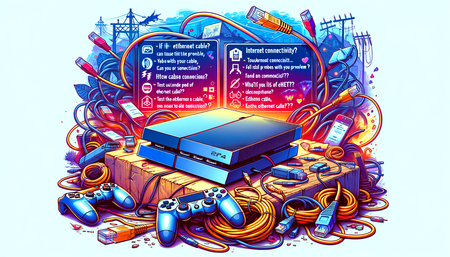 Solución de problemas de conexión a Internet de PS5: navegación por preguntas frecuentes sobre cables Ethernet masivos para exteriores
