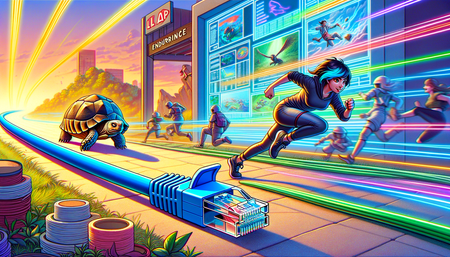 Esperienze di Gioco ad Ultra-Alta Velocità con Cavi Ethernet Esterni in Massa Cat7