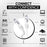 Latiguillo Mr. Tronic Cat 6 blanco: conecte con confianza