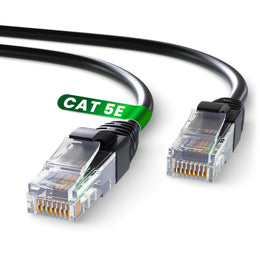 Mr. Tronic Cat 5e U/UTP patch Ethernet cable, black