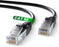 Mr. Tronic Cat 5e U/UTP patch Ethernet cable with RJ45 connectors, black jacket, 5 m