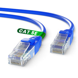 Mr. Tronic Cat 5e U/UTP patch Ethernet cable, blue