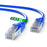 Mr. Tronic Cat 5e U/UTP patch Ethernet cable with RJ45 connectors, blue jacket, 50 m