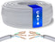 Mr. Tronic Cat 6 U/UTP bulk Ethernet cable on a reel, grey jacket, 25 m