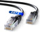 Mr. Tronic Cat 6 U/UTP patch Ethernet cable with RJ45 connectors, black jacket, 5 m