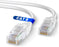 Mr. Tronic Cat 6 U/UTP patch Ethernet cable with RJ45 connectors, white jacket, 25 m