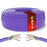 Mr. Tronic Cat 7 S/FTP bulk Ethernet cable on a reel, purple