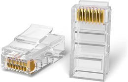 Mr. Tronic Cat 6 RJ45 8P8C unshielded modular plugs for U/UTP cable
