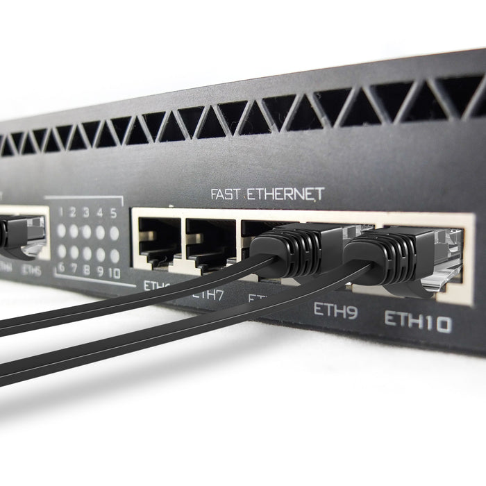 Mr. Tronic Cat 5e Bulk Black